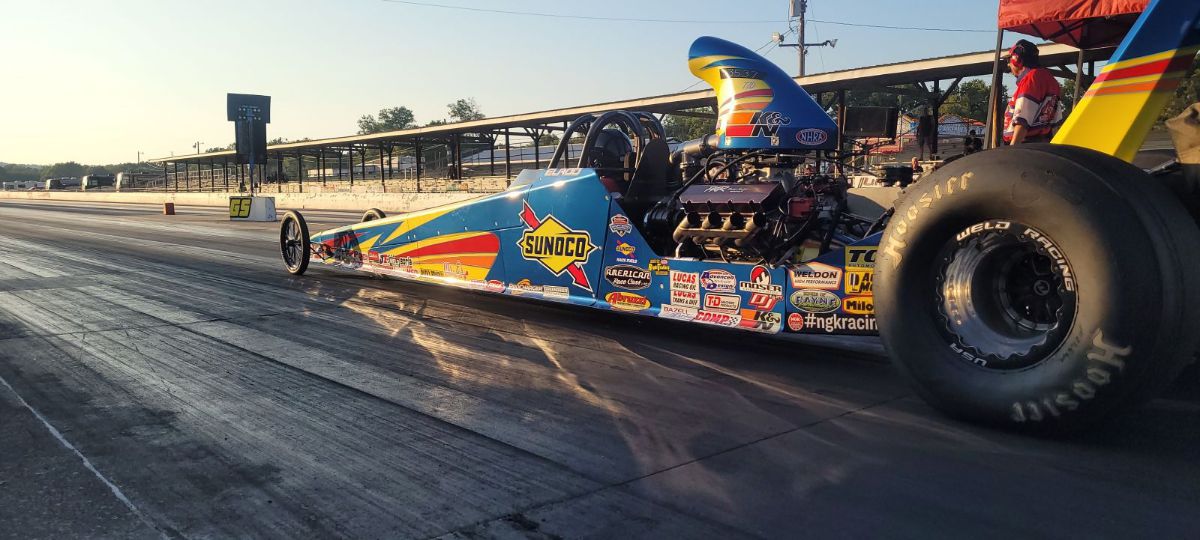 drag racing car